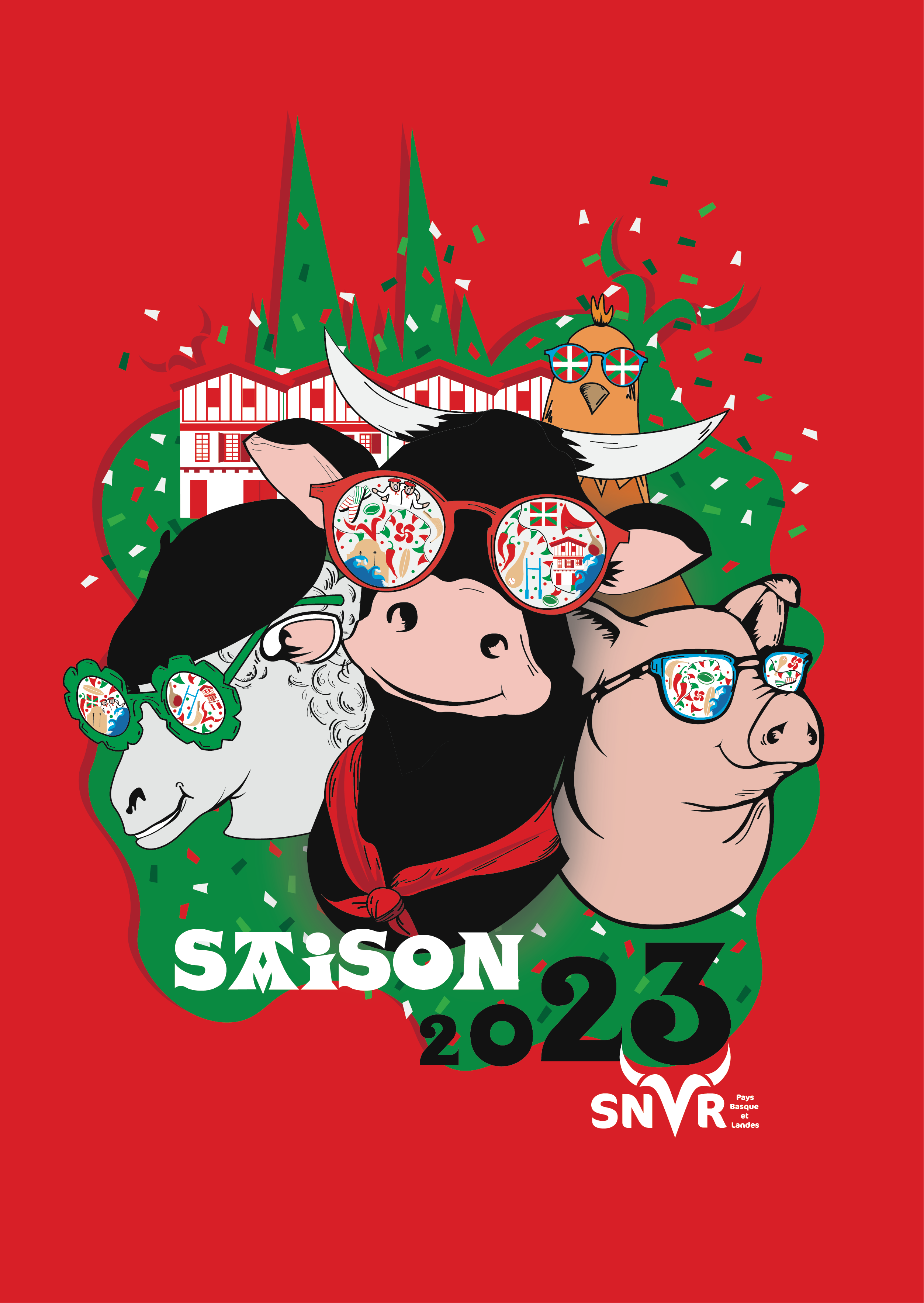 Illustration sur mesure Pays Basque