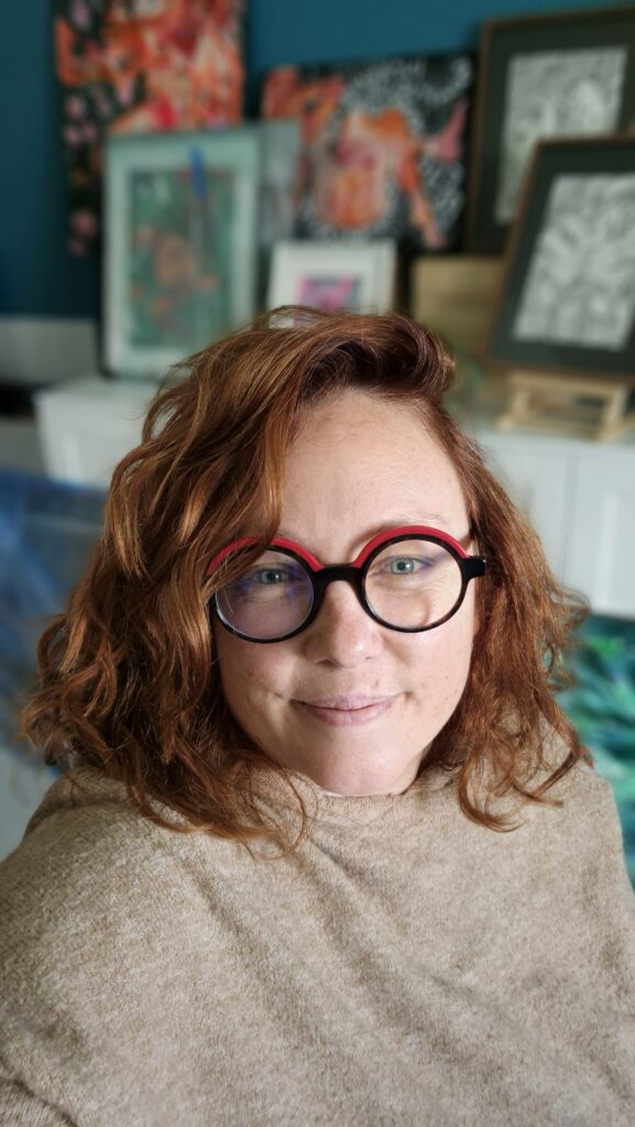 photo portrait de Marion DAUGA illustratrice